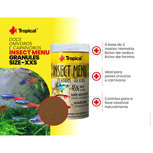 Insect Menu Granules tam.XXS 