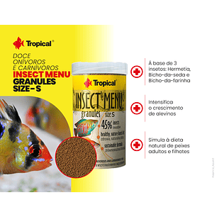 Insect Menu Granules tam.S 