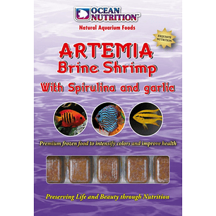 Artêmia com Spirulina e Alho - Ocean Nutrition