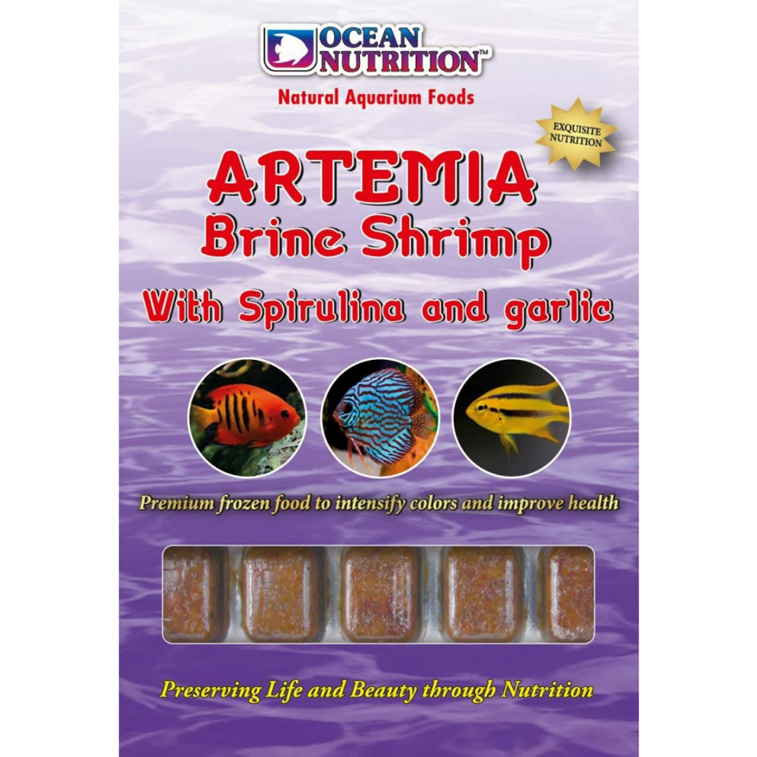 Artêmia com Spirulina e Alho - Ocean Nutrition 1