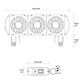 Aquarium Cooling Fan (3 x Ventoinhas) - Thumbnail 5