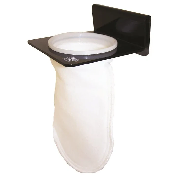 Sistema de saco filtrante com saco filtrante de 100 mícrons (Branco ou Preto) 1