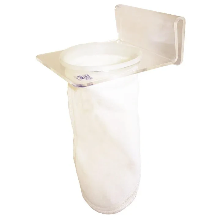 Sistema de saco filtrante com saco filtrante de 100 mícrons (Branco ou Preto) 2