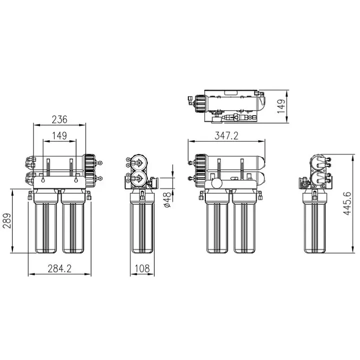 Sistema de osmose reversa Pure 360 ​​Advanced 2