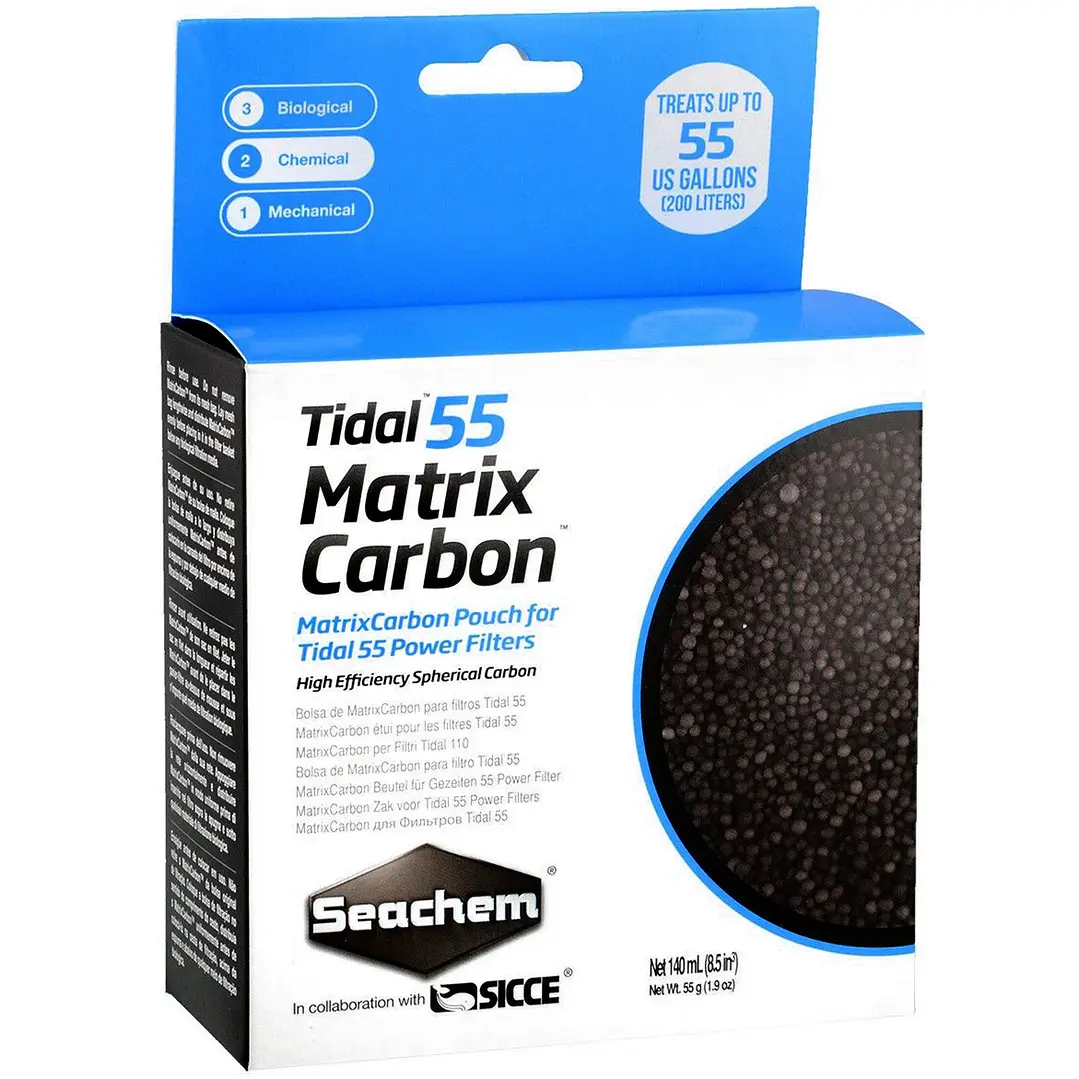 Tidal 55 recarga 140 ml bolsa Matrix Carbon 1