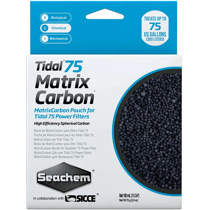 Tidal 75 recarga 190 ml bolsa Matrix Carbon 2