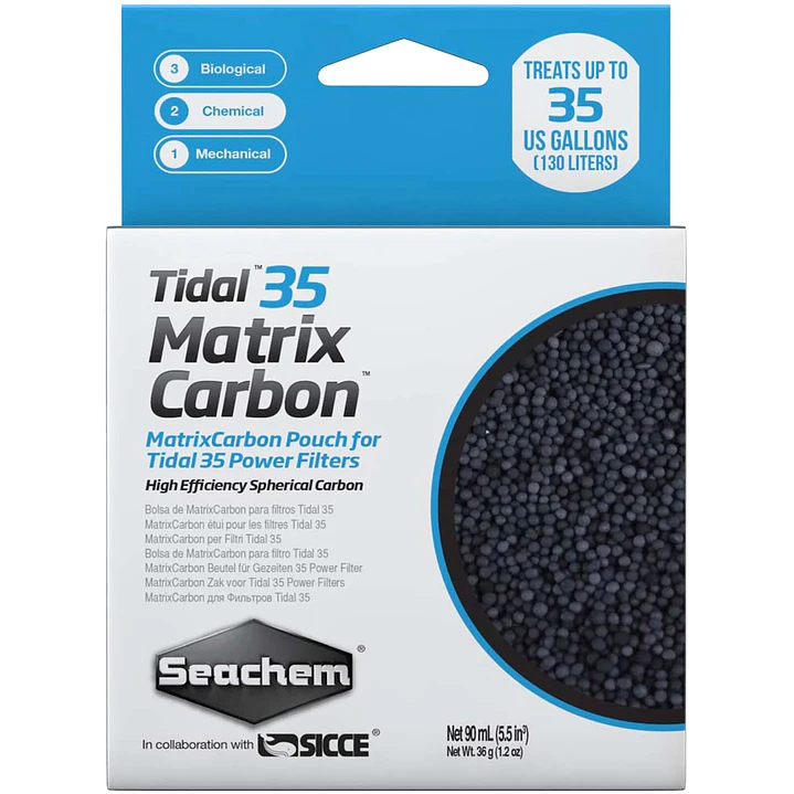 Tidal 35 recarga 90ml bolsa Matrix Carbon 2