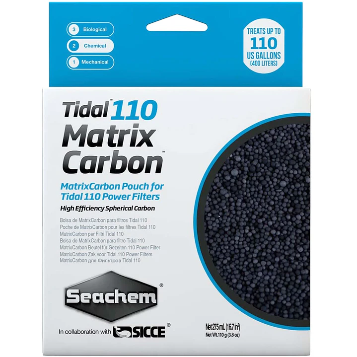 Tidal 110 recarga 275 ml bolsa Matrix Carbon 2