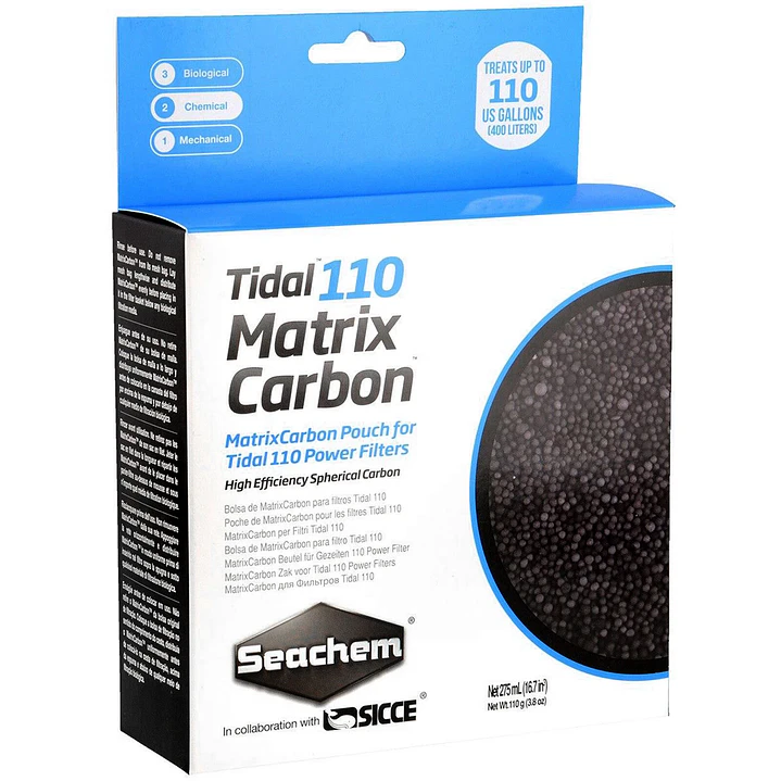 Tidal 110 recarga 275 ml bolsa Matrix Carbon 1