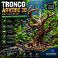 Tronco Árvore 3D Decorativo para Aquário, Terrário e Paludário - thumbnail 1