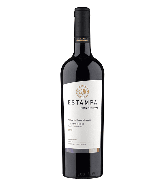 Vino Estampa Gran Reserva Carmenère Syrah Cabernet Sauvignon