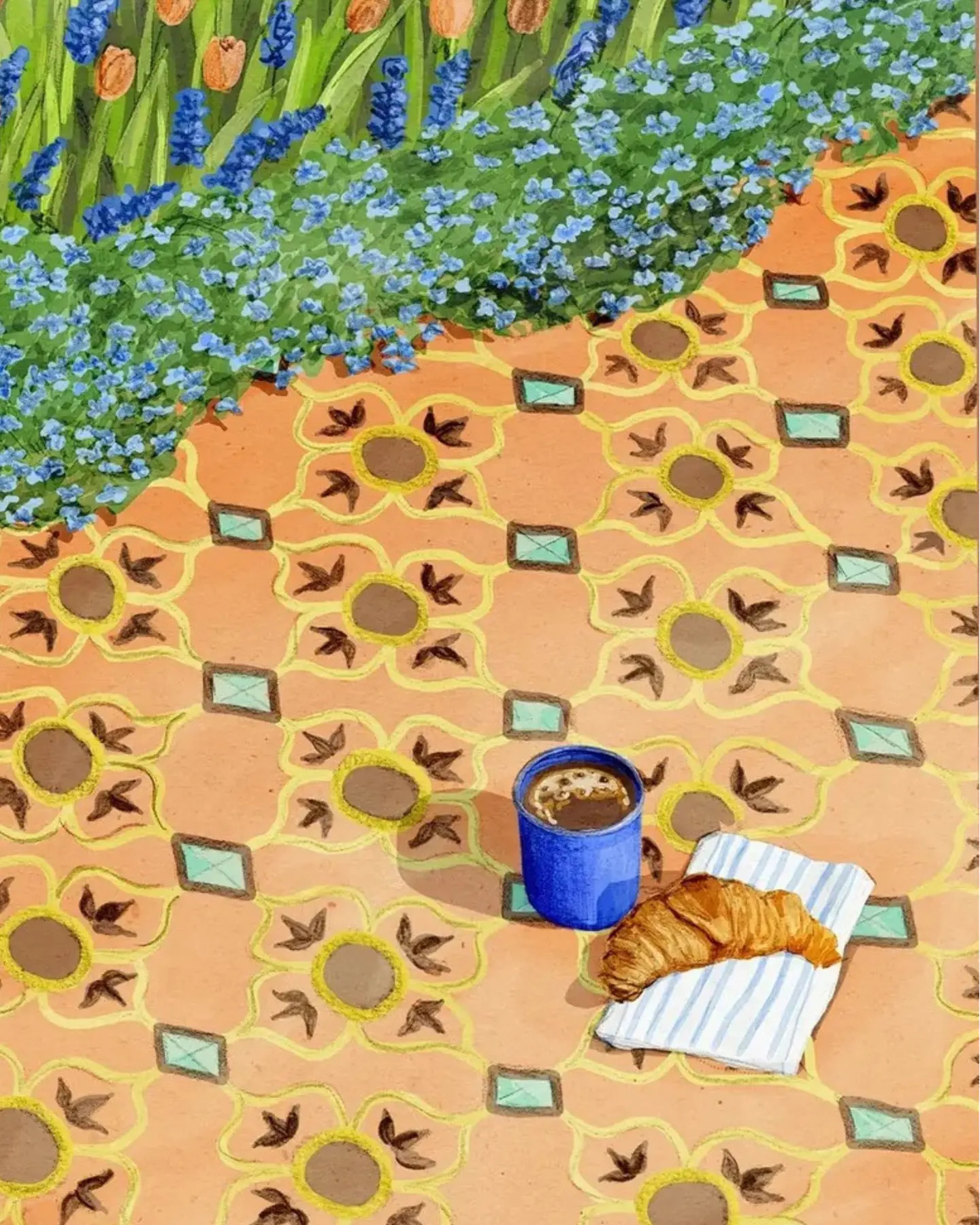 Croissant e Café 1