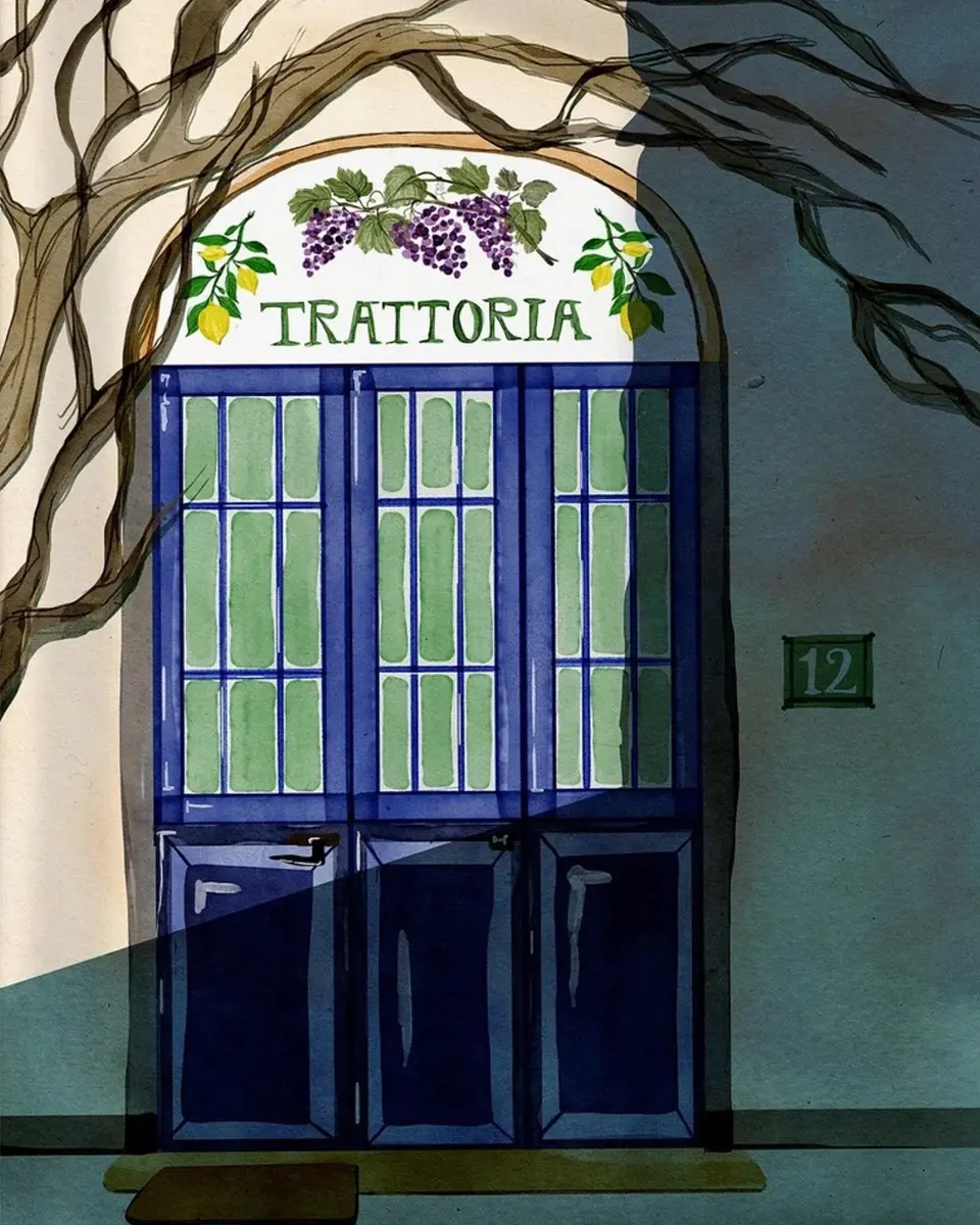 Trattoria - Eva Halfers 1