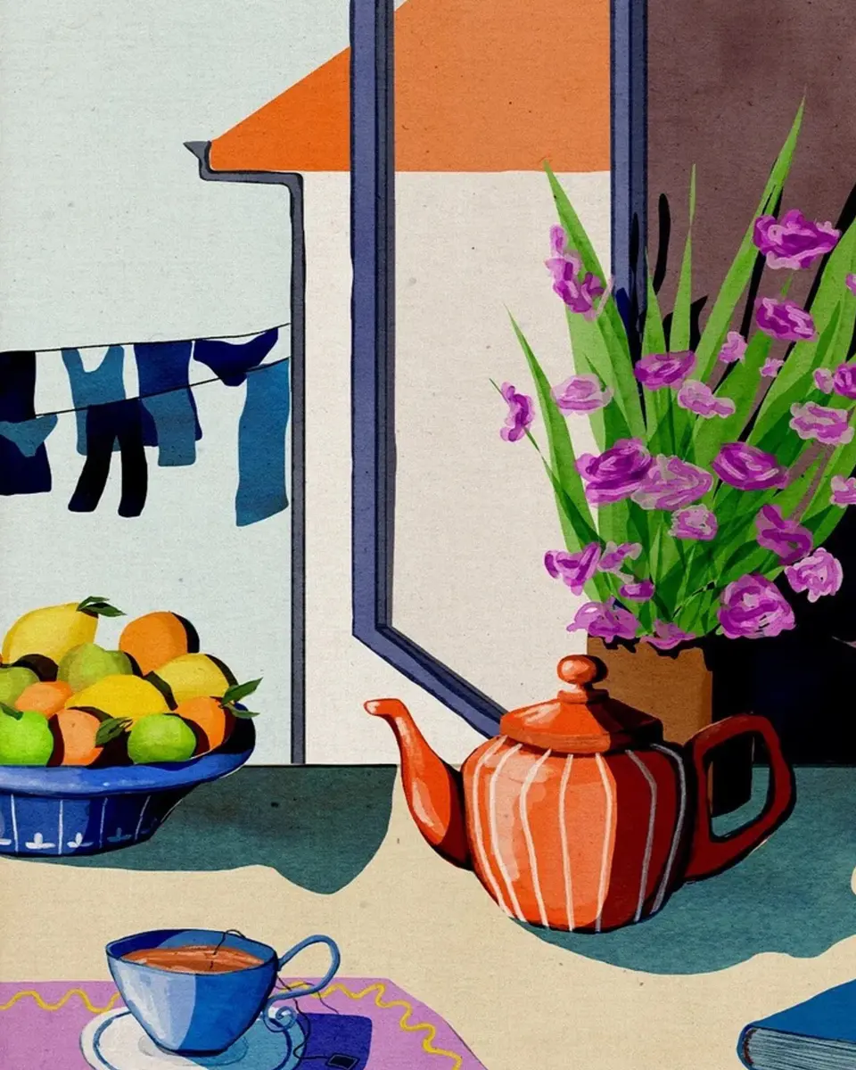Tea Time - Eva Halfers 1