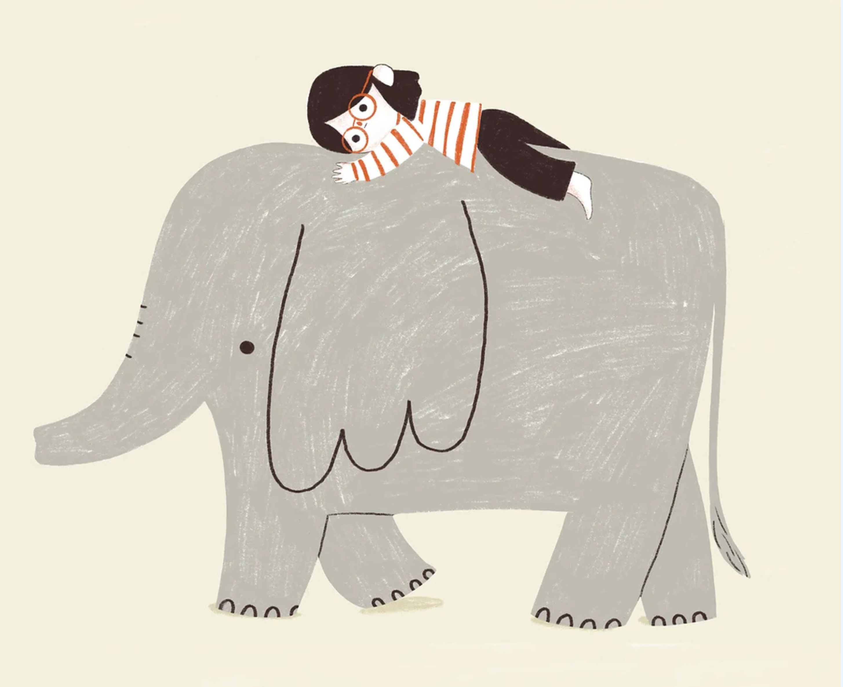 Menina e o elefante  1