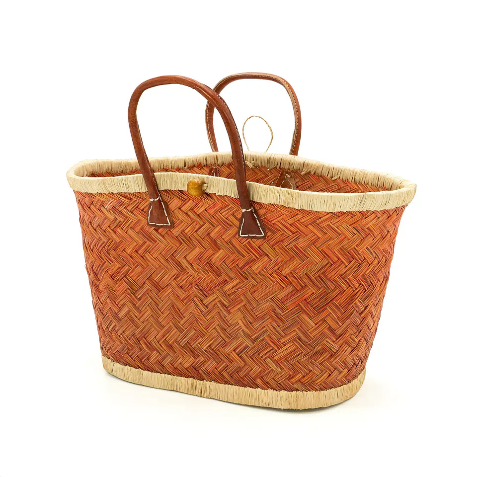 Cesta de Praia - Caramel  1