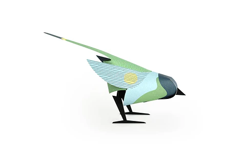 NEBULA AVIS - pássaro de papel