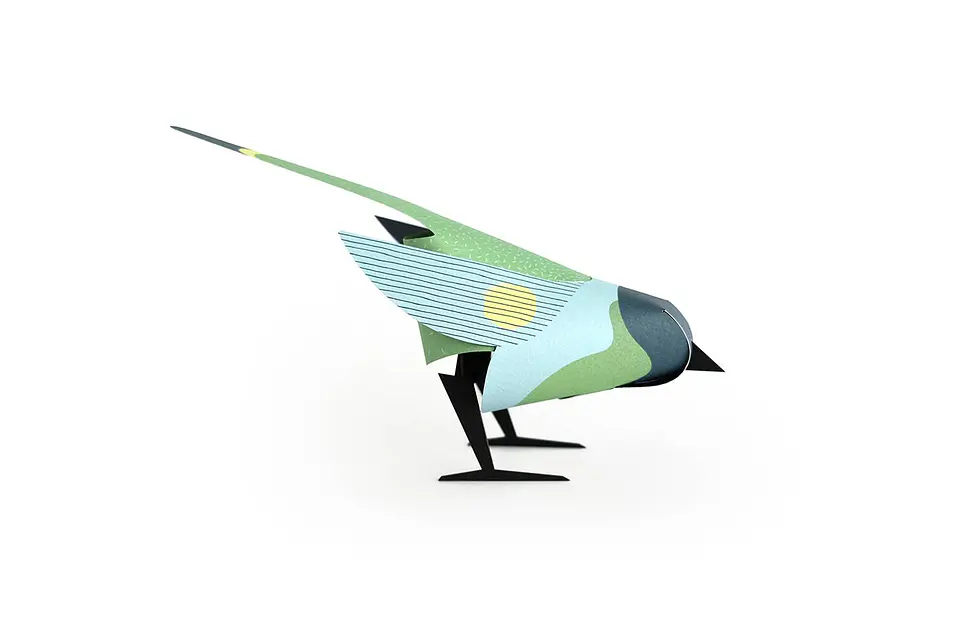 NEBULA AVIS - pássaro de papel 1