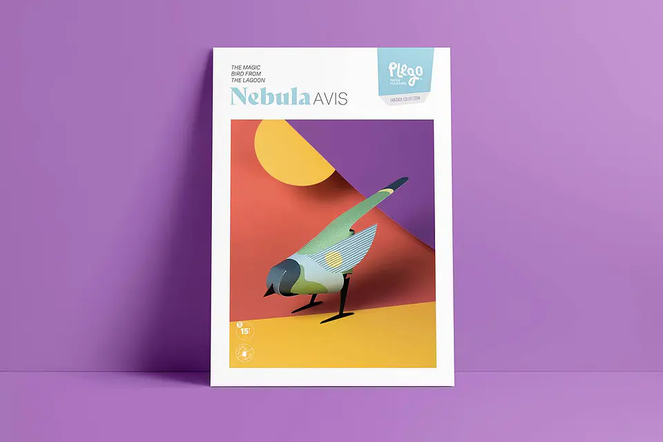 NEBULA AVIS - pássaro de papel 5