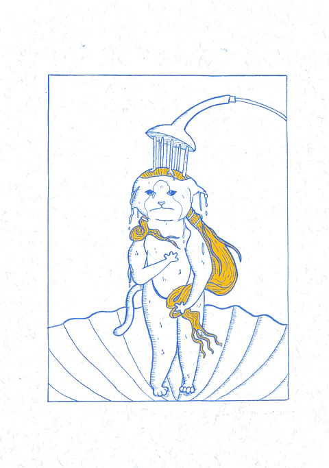 showering during winter