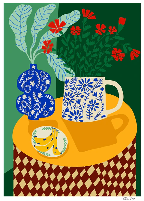 Porcelana e Cravos