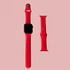 Correa silicona 38/40/41mm color: Rojo