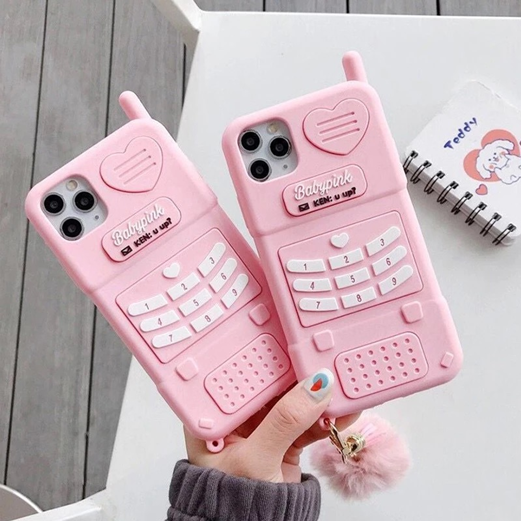 Carcasa iphone 11 pro max barbie rosa