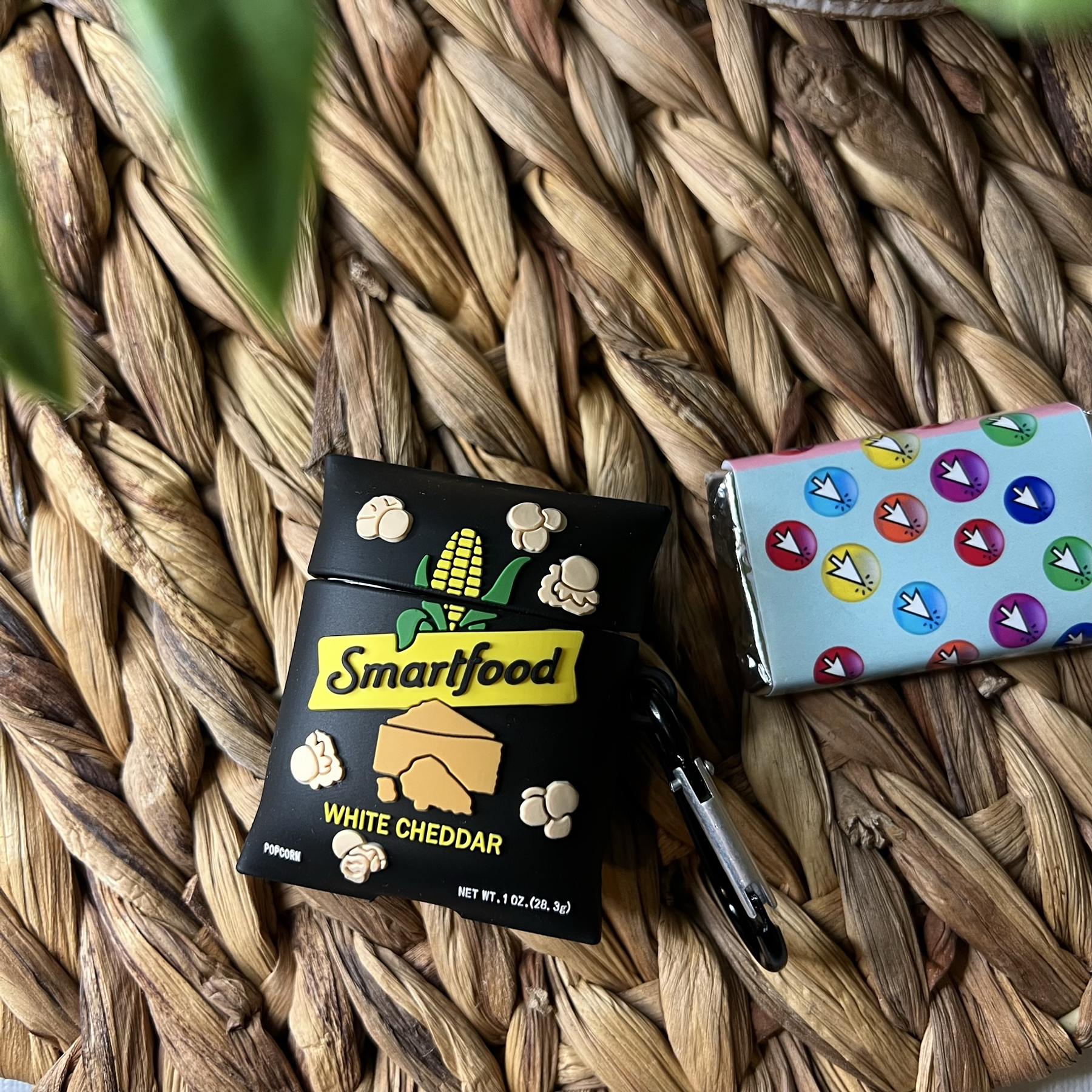 Funda protectora AirPods 1-2 Smartfood Popcorn Withe Cheddar