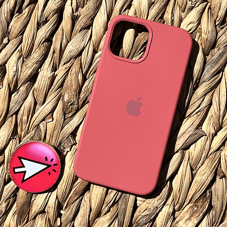 Carcasa Iphone 13 mini color: rojo sandía