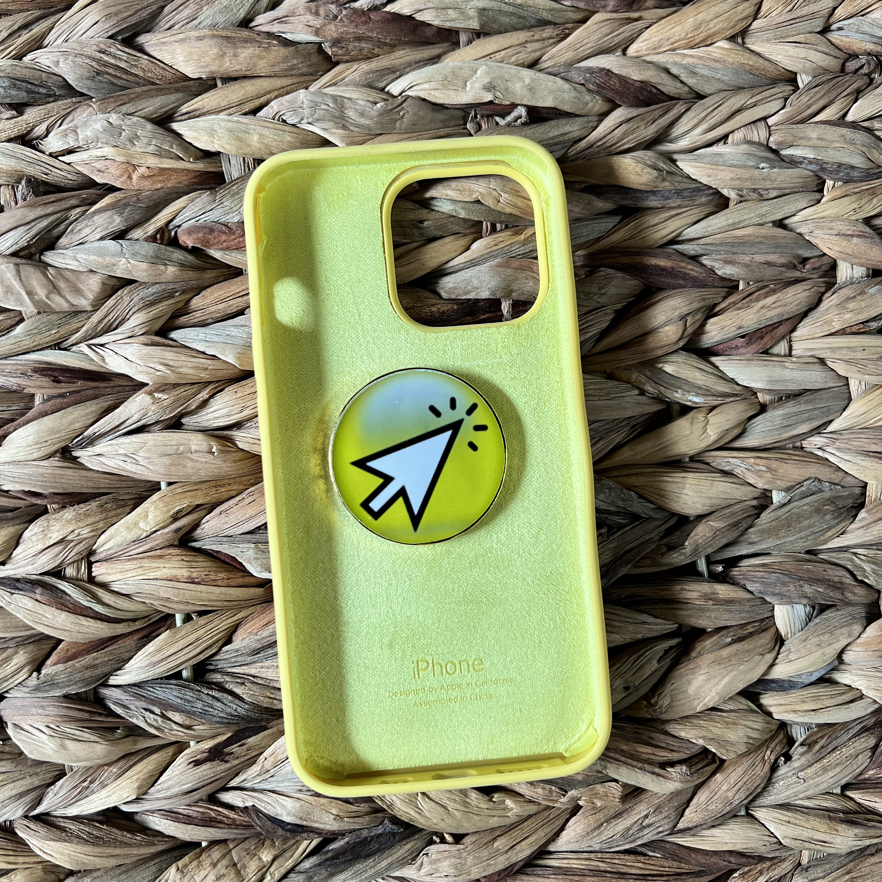 Carcasa ultra suave Amarilla iphone 11