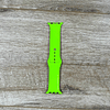 Correa silicona 42/44/45/49mm color: verde fluor