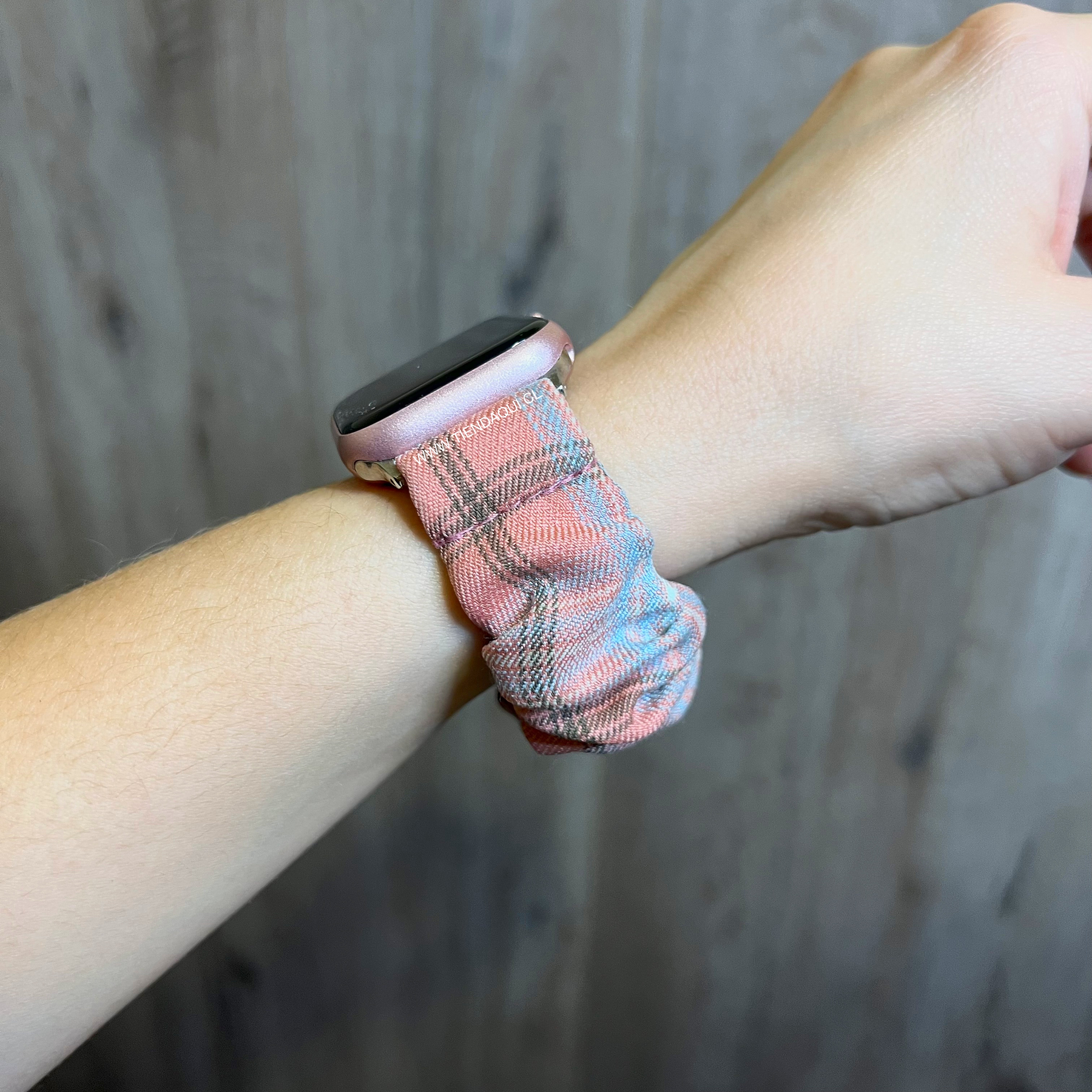 Correa estilo Scrunchie cruadrillé 38/40/41mm estilo 6 