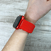 Correa trenzada elasticada Sololoop Ajustable 38/40/41mmcolor:rojo