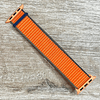 Correa velcro nailon color: naranja con bordes azul y verde (38/40/41mm)
