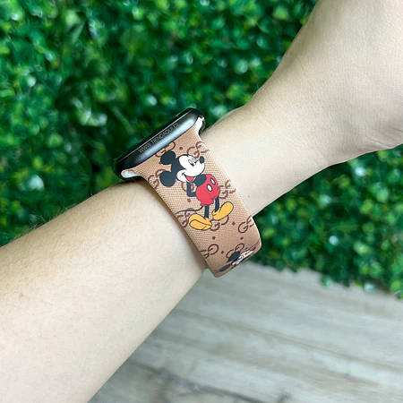 Correa diseño mickey Gucci 38/40/41mm