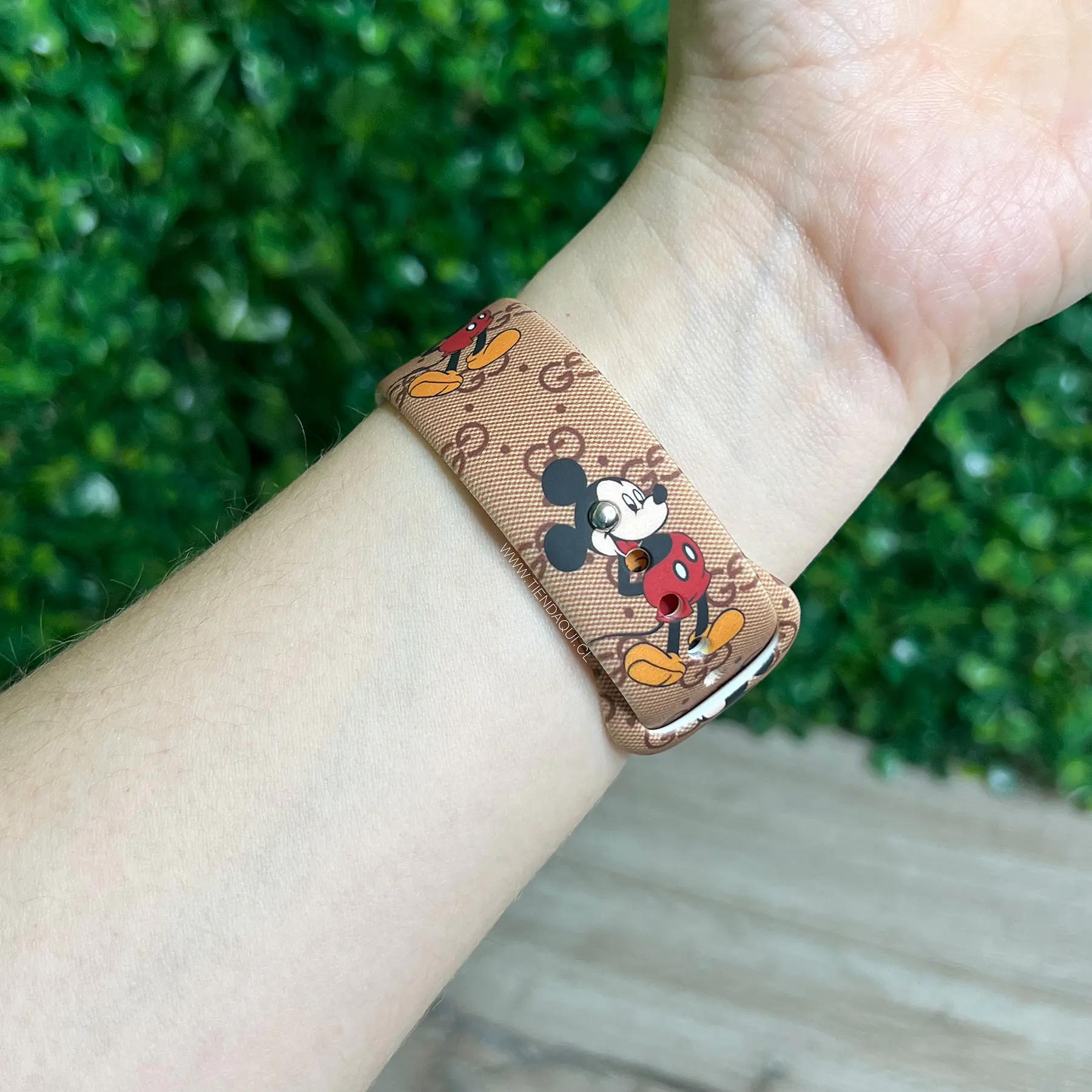 Correa diseño mickey Gucci 38/40/41mm