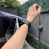 Correa slabón smartwatch 38/40/41mm mm calidad premium  color: negro 