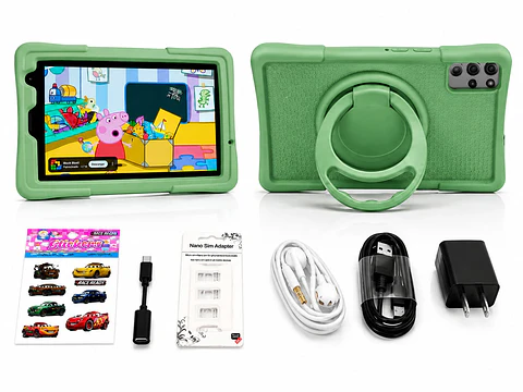 TABLET INFANTIL KRONO KIDS 8 GB RAM - APRENDE, JUEGA Y EXPLORA