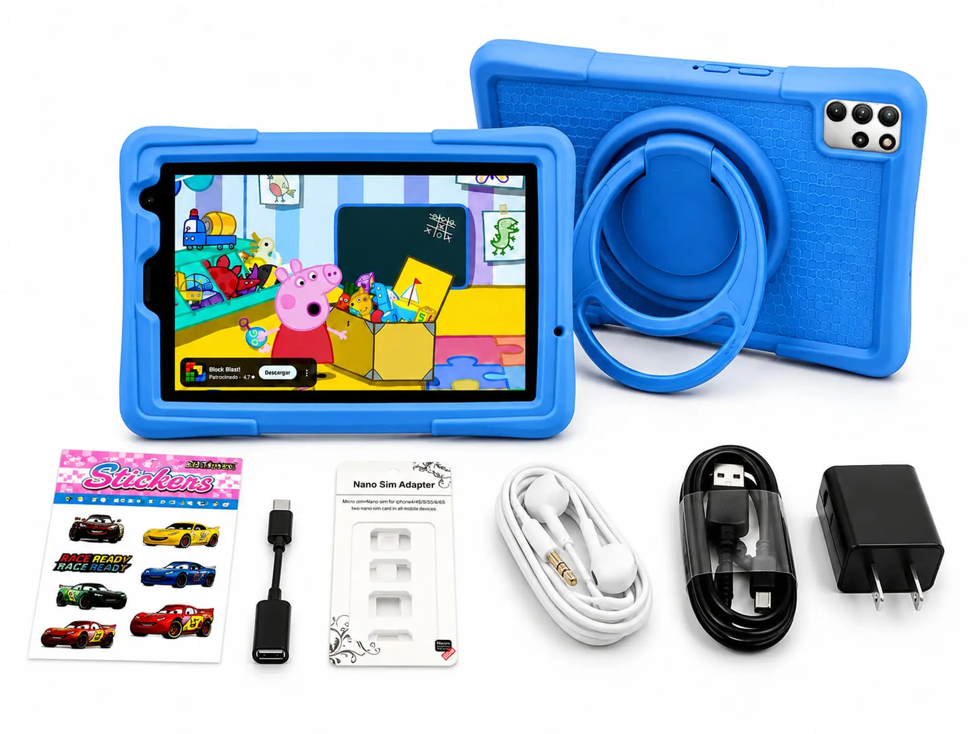 TABLET INFANTIL KRONO KIDS 8 GB RAM - APRENDE, JUEGA Y EXPLORA 1