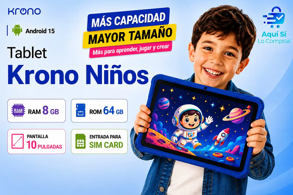 Tablet Infantil Krono KIDS 10 Pulgadas 2