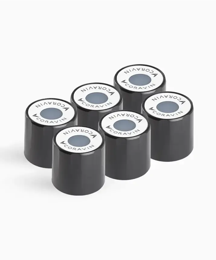 6 Tapones para Screw Cap Coravin