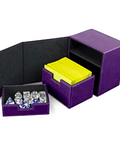 Deck Box BCW Ecocuero Vault 100 - Púrpura