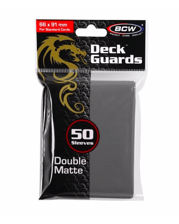 Protectores BCW Double Matte Gris - Standard 