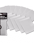 Protectores BCW Double Matte Blanco - Standard 