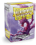 Protectores Dragon Shield Clear Purple Matte - Standard