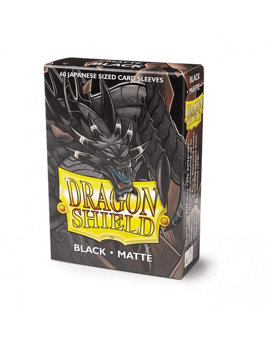 Protectores Dragon Shield Black Matte - Small