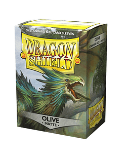 Protectores Dragon Shield Olive Matte - Standard