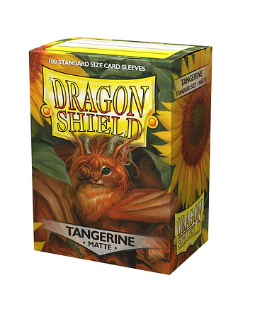 Protectores Dragon Shield Tangerine Matte - Standard