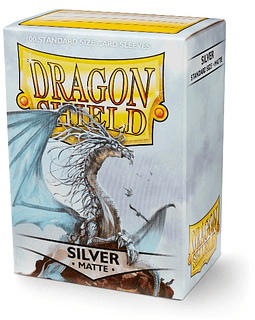 Protectores Dragon Shield Silver Matte - Standard