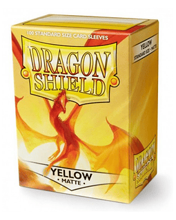 Protectores Dragon Shield Yellow Matte - Standard
